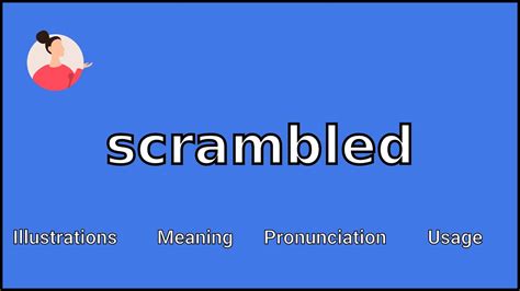 scrambled meaning in kannada