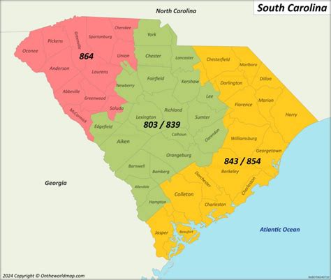scranton sc area code