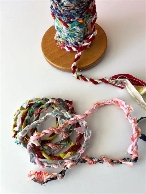 Scrap Fabric Twine Tutorial