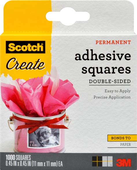Scrapbooking Adhesive Squares
