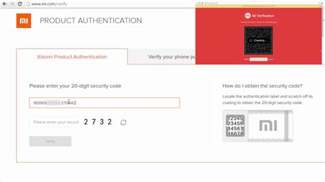 Scratch And Check Xiaomi