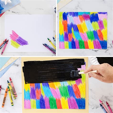 Scratch Art Painting