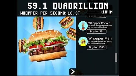 scratch games whopper clicker