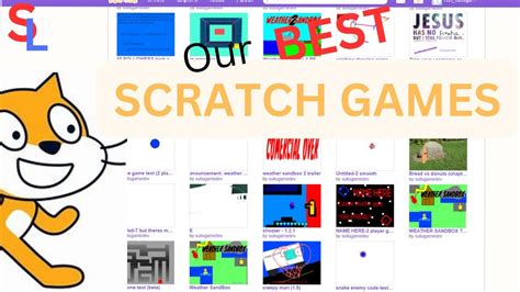 Scratch Games Youtube