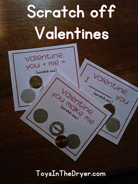 Scratch Off Valentines