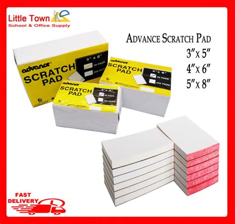 Scratch Pad Paper