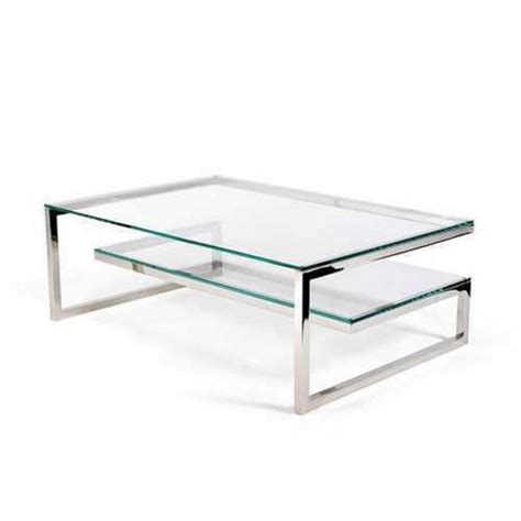 Scratch Resistant Glass Coffee Table