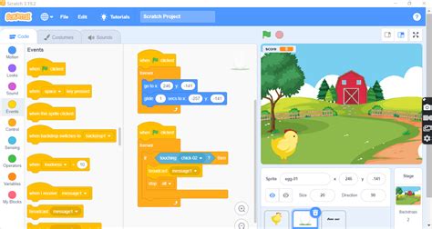 Scratch Written Code