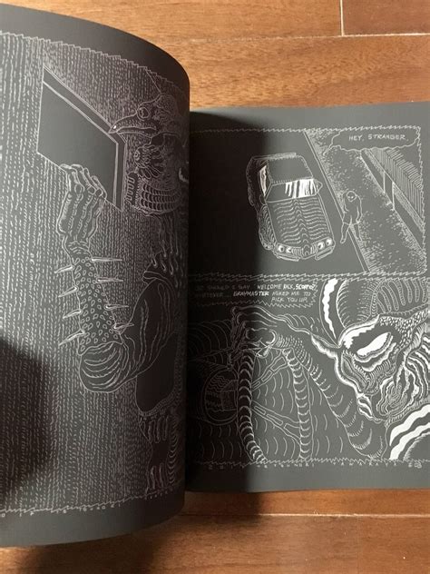 Scratchboard Comic Book