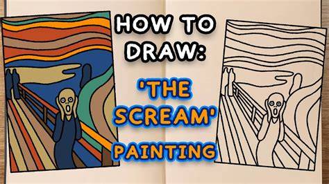 Scream drawing tutorial for intermediate artists