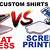 screen printing vs heat press