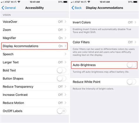 Screen Brightness Not Changing Iphone