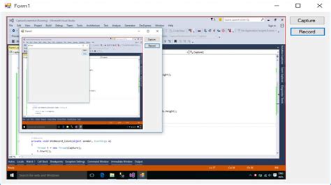 Screen Capture C#