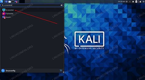 Screen Capture Kali