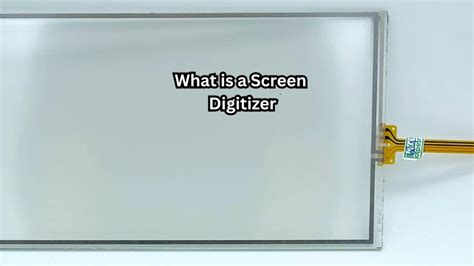 Screen Digitizer Meaning