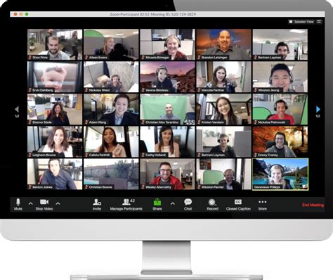 screen for video conferencing software