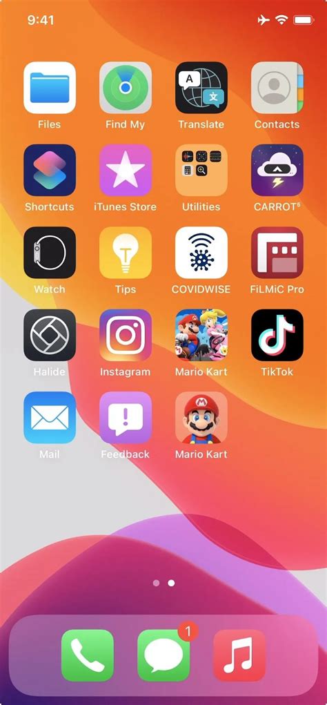 Screen Icon On Iphone