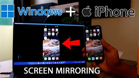 screen mirror iphone to windows 10 pc