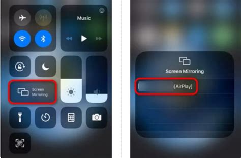 screen mirroring iphone to android tablet