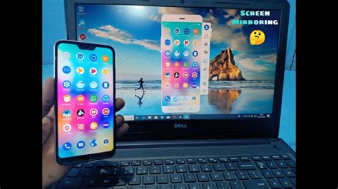 screen mirroring phone to laptop apps