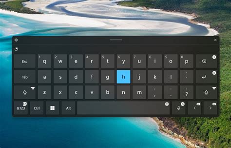 Screen Navigation Keyboard