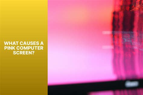 Screen Pink Tint: Uncover the Surprising Fix That Works!