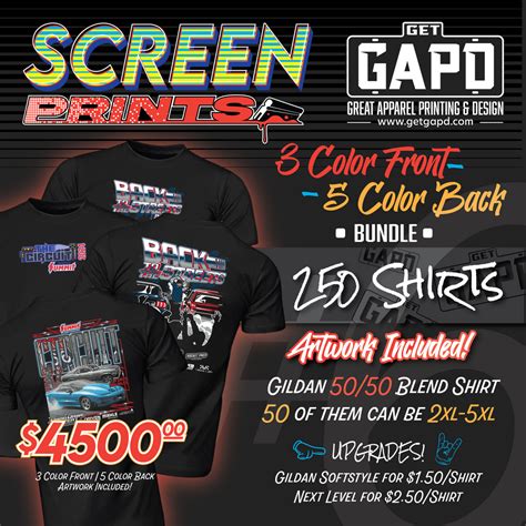 Screen Print Bundles