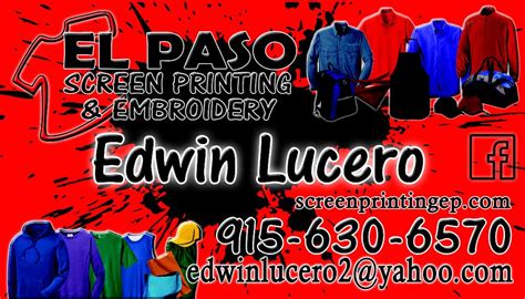 Screen Printing El Paso