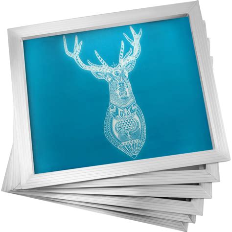 Screen Printing Frame With Design