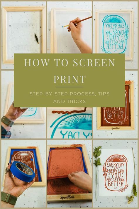Screen Printing Tips And Tricks