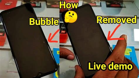 Screen Protector Remove Bubbles