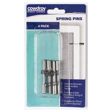 Screen Spring Pins