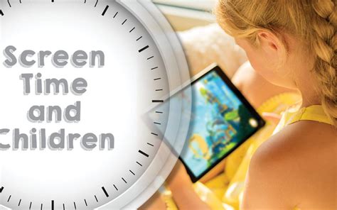 screen use for children