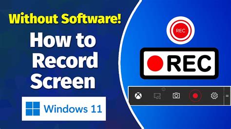 screen video recorder windows 11 shortcut key
