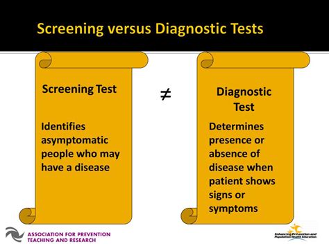 Screening Vs Diagnostic Coding