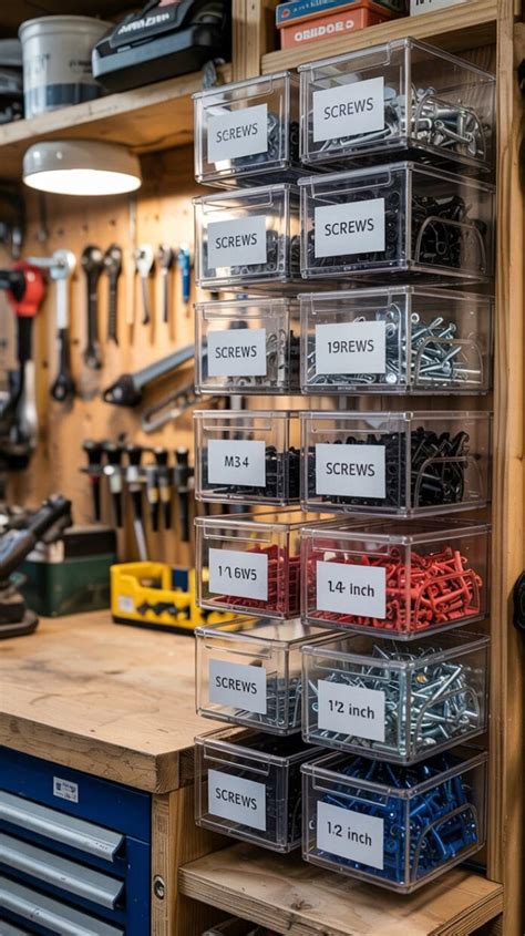 Screw Storage Ideas