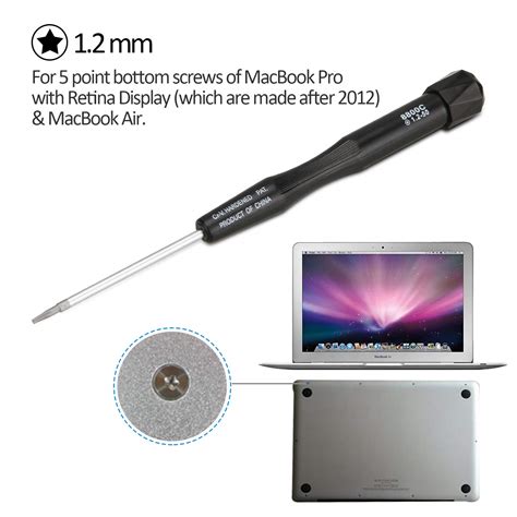 Screwdriver Size For Macbook Pro