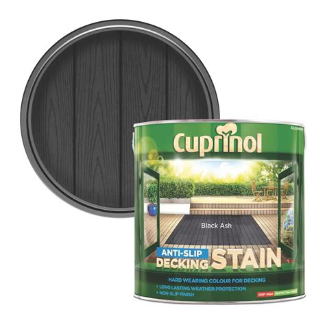 Screwfix Black Ash Decking Paint