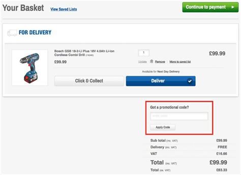 Screwfix Promo Code March 22