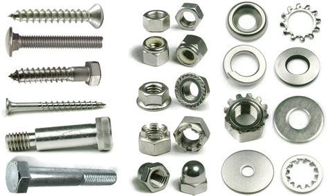 Screws With Washers And Nuts