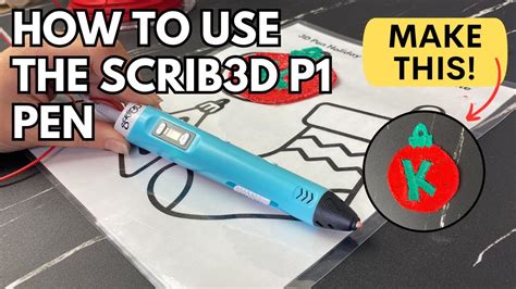 Scrib3D Advanced 3D Printing Pen PiKA3D