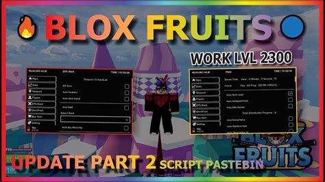 script blox fruits pastebin