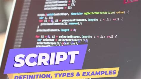 Script Building Definition