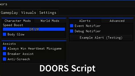 script for roblox doors