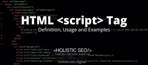 script tag example