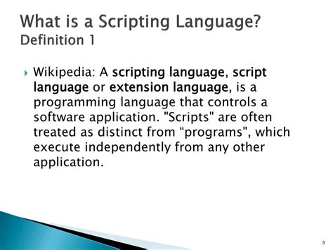 Script Theme Definition