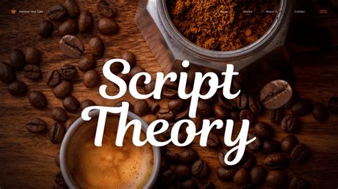 Script Theory Definition