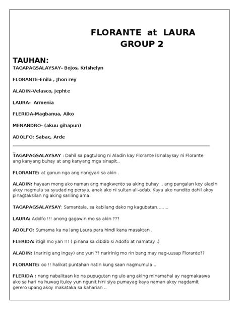 script writing tagalog sample