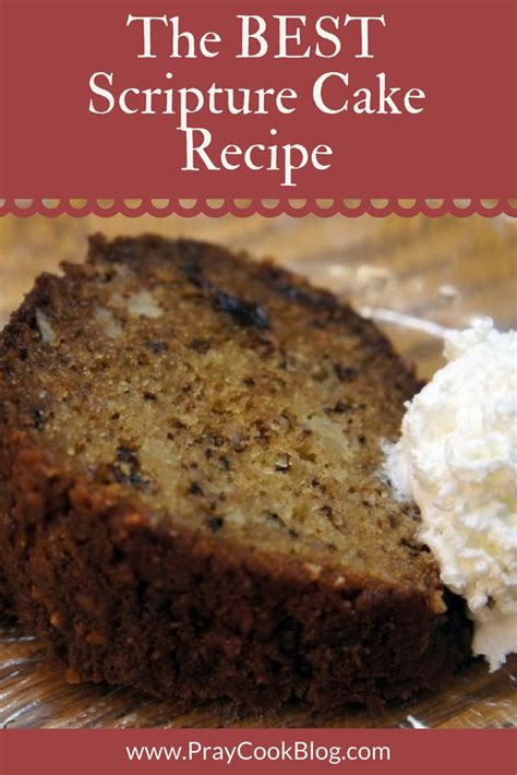 Scripture Cake Recipe 2 Just A Pinch Recipes
