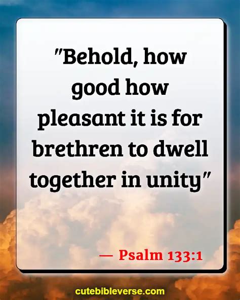scripture about working together in unity
